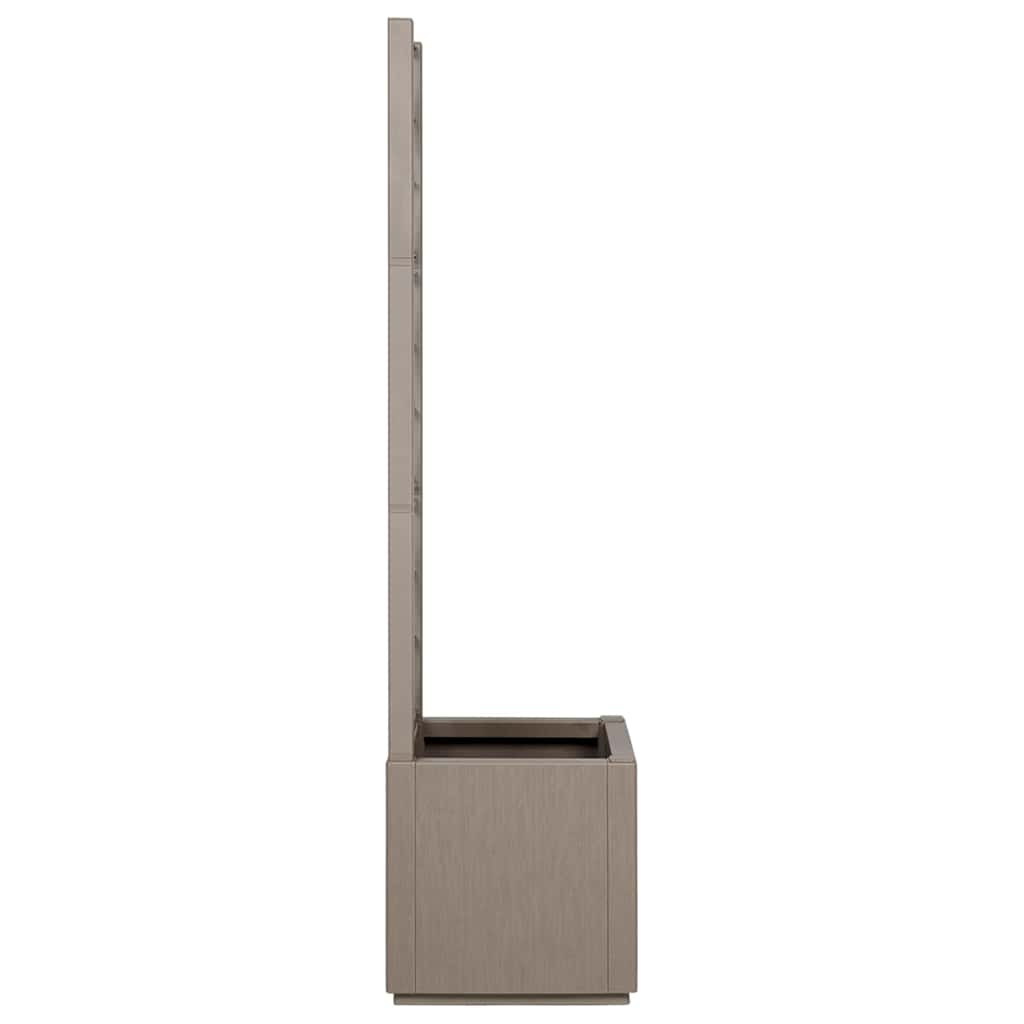 vidaXL Κηποτινάκι με Τρέλα Ανοιχτό καφέ 36 x 36 x 140 εκ. PP - Image 5