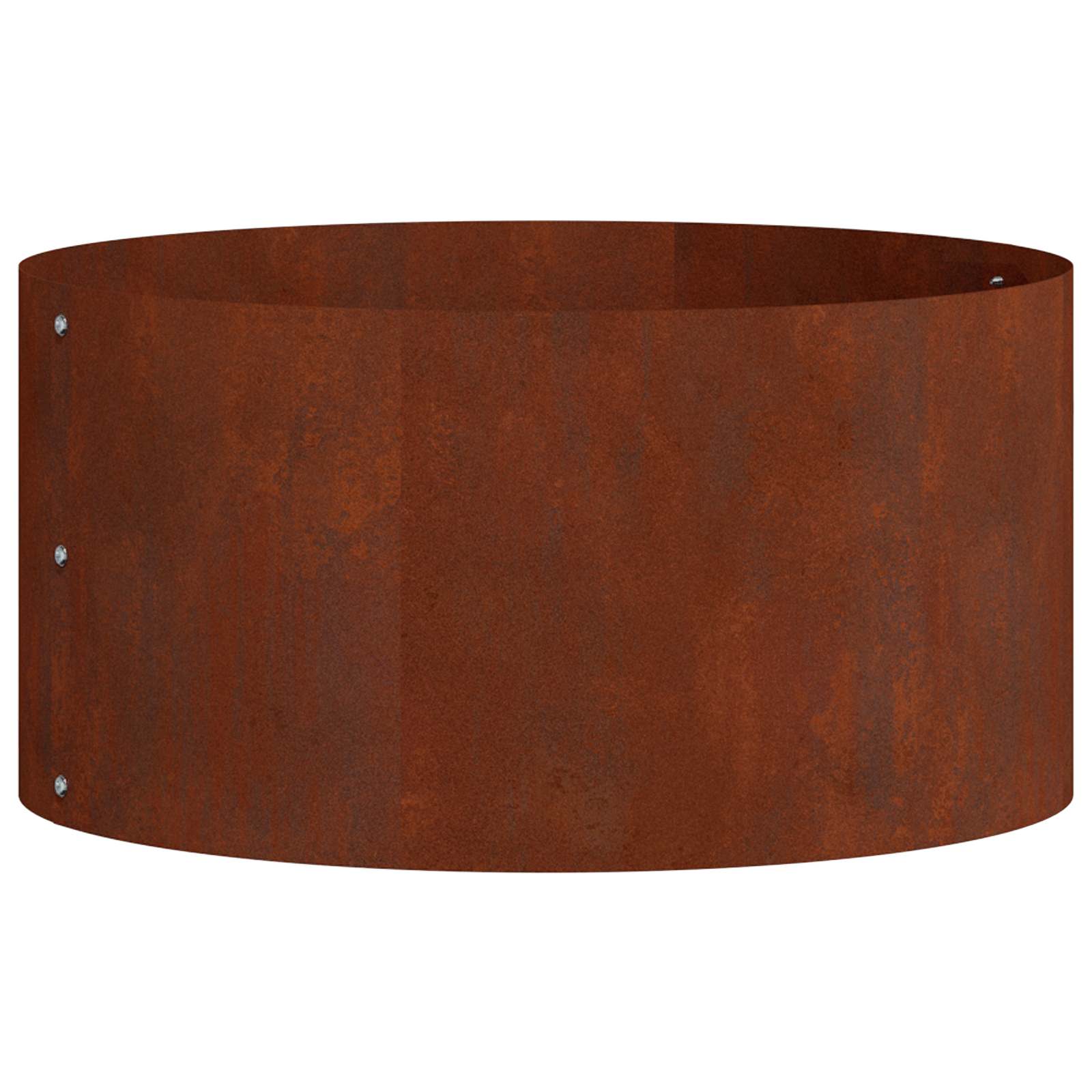 vidaXL Δακτύλιος γλάστρας 5 τμχ. Σκ rusty 40 x 40 x 20 cm - Image 2