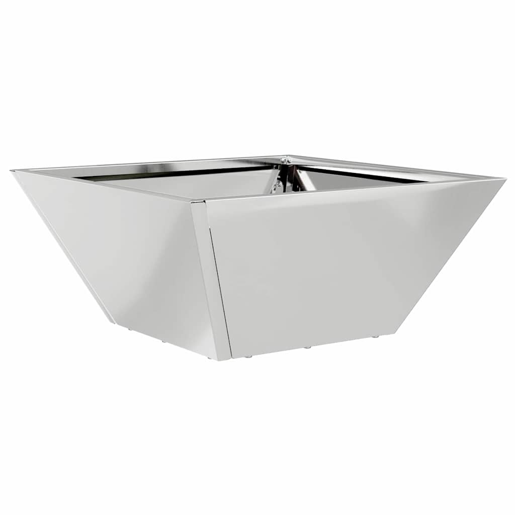 vidaXL Γλάστρα Κήπου 5 τμχ. Ασημί 35 x 35 x 15 εκ. - Image 5