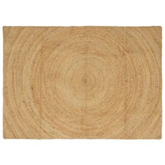 vidaXL Χαλιά χώρου Φυσικό 120 x 170 cm Γιούτα