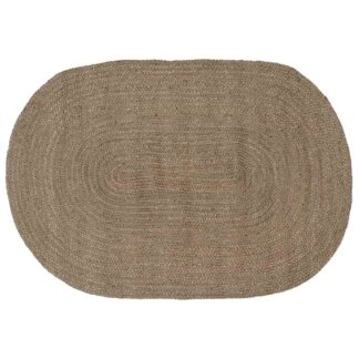 vidaXL Χαλιά χώρου Γκρι 122 x 183 cm Γιούτα
