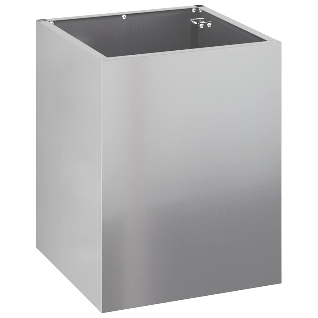 vidaXL Γλάστρα Κήπου Επικαλυμμένος Χάλυβας 32 x 32 x 40 εκ. - Image 2