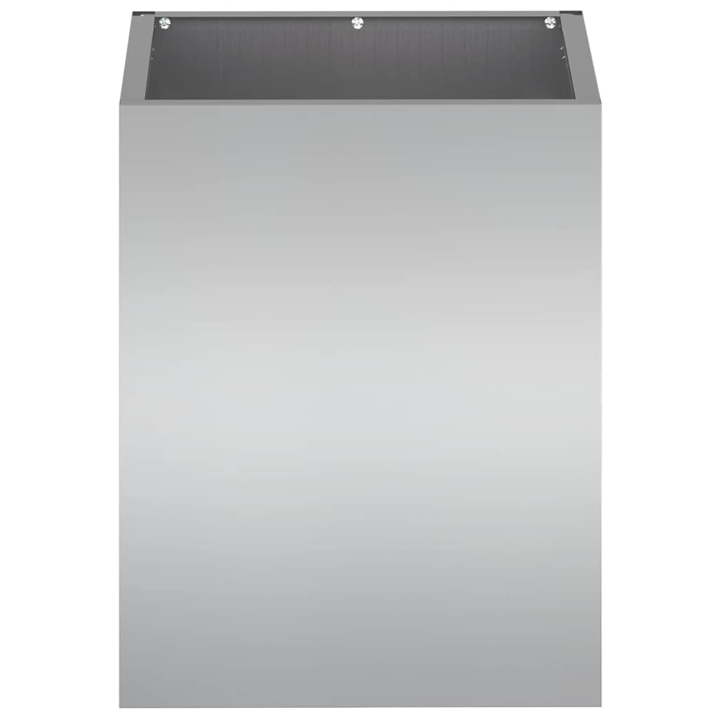 vidaXL Γλάστρα Κήπου Επικαλυμμένος Χάλυβας 32 x 32 x 40 εκ. - Image 5
