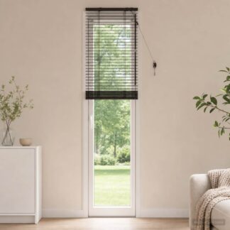 vidaXL Βενετσιάνικη Σκίαση Σκούρο Καφέ 60 x 250 εκ. 35 mm
