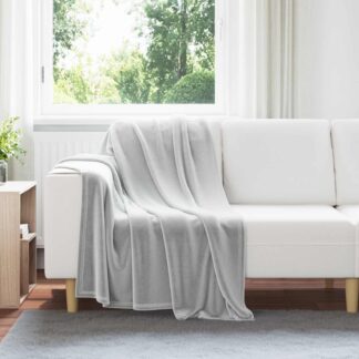 vidaXL Ριχτάρια 6 τμχ. Γκρι 130 x 150 cm 3.04 kg Μαλλί