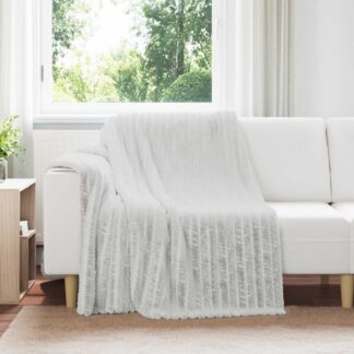 vidaXL Ριχτάρια 6 τμχ. Γκρι 200 x 150 cm 4.75 kg Μαλλί