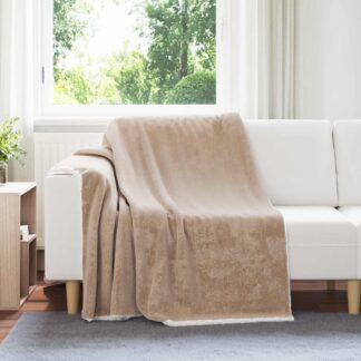 vidaXL Ριχτάρι Καμηλοπάρδαλη 150 x 200 cm 1.64 kg Μαλλί