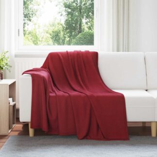 vidaXL Ριχτάρια 6 τμχ. Βεραμάν Κόκκινο 200 x 150 cm 2.52 kg Μαλλί