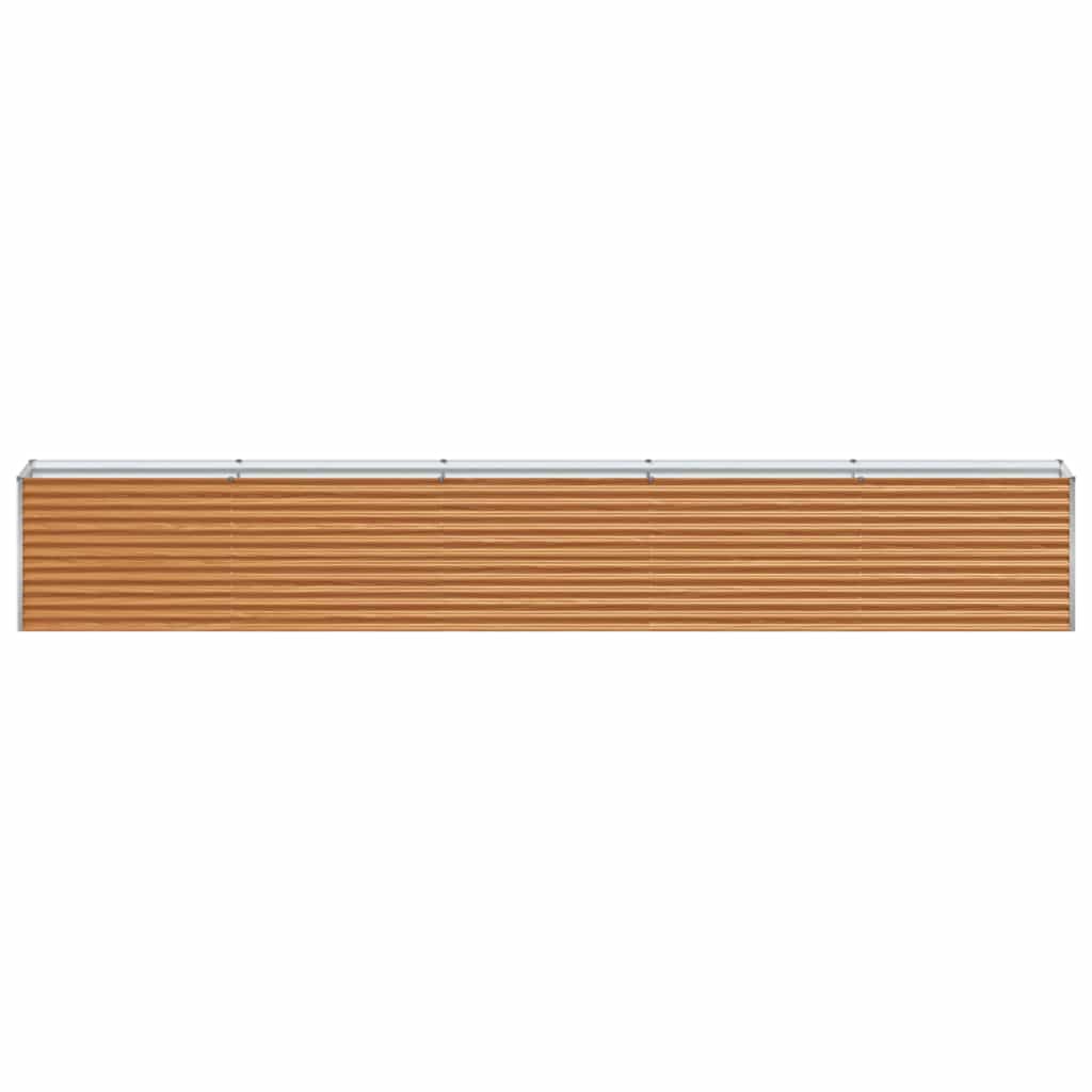 vidaXL Υπερυψωμένη Ζαρντινιέρα Ανοιχτό καφέ 485 x 50 x 68 εκ. - Image 5