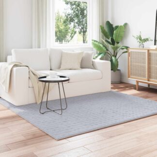 vidaXL Χαλιά χώρου τετράγωνο SIROLO Γκρι 120 x 120 cm Πολυεστέρας