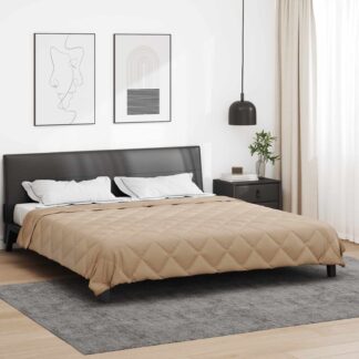 vidaXL Κουβέρτα ολόκληρου του χρόνου 220 x 240 cm 300 gsm Taupe