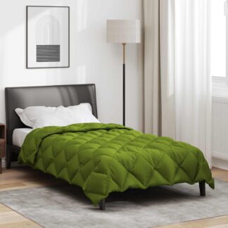 vidaXL Χειμερινό Παπλωματοθήκη 155 x 220 cm 450 gsm Πράσινο
