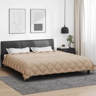 vidaXL Χειμερινό Παπλωματοθήκη 200 x 220 cm 450 gsm Taupe
