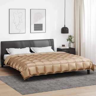 vidaXL Χειμερινό Παπλωματοθήκη 200 x 240 cm 450 gsm Χρυσό