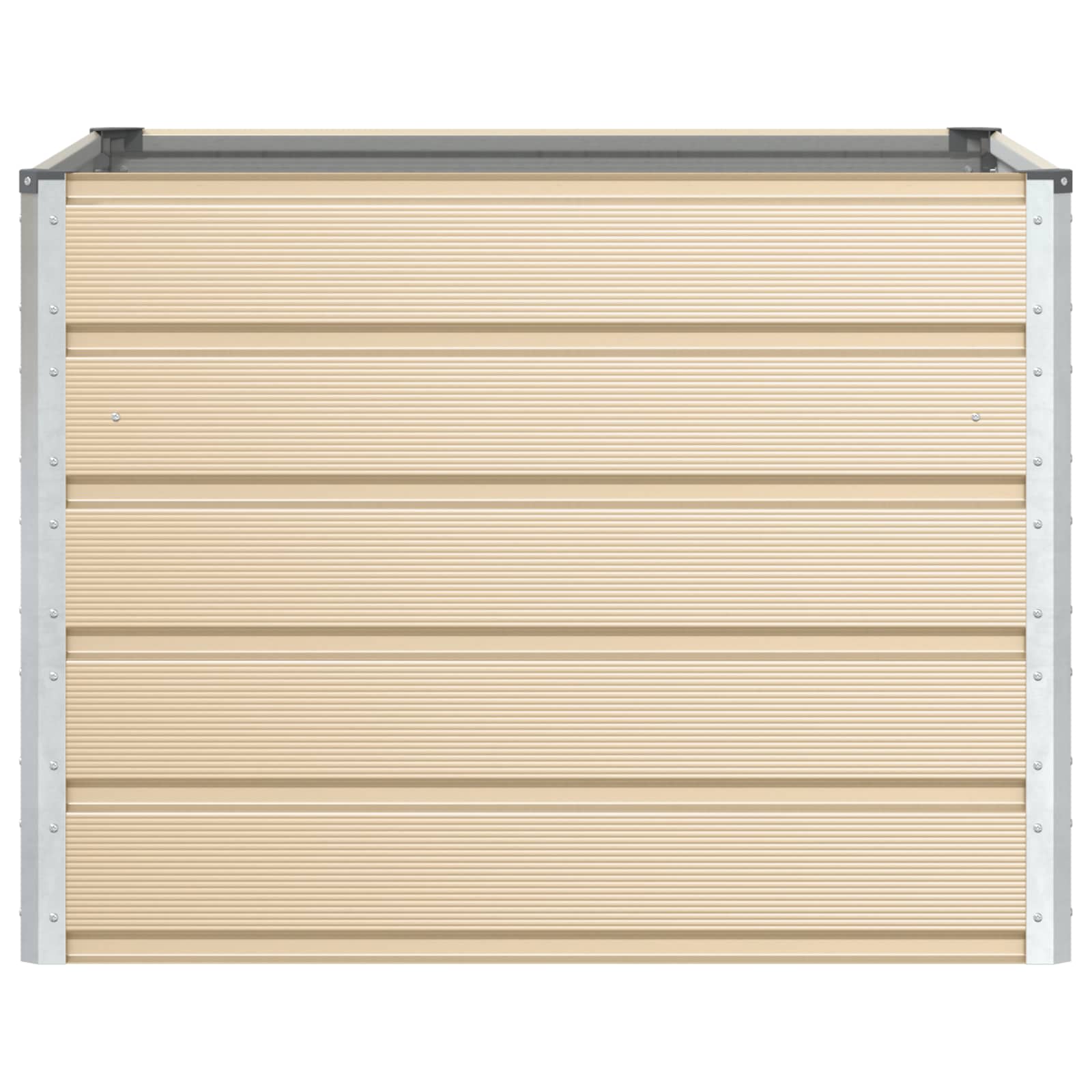 vidaXL Γλάστρα Ελεφαντόδοντο 100 x 100 x 75 εκ Ατσάλι - Image 4