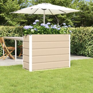 vidaXL Γλάστρα Ελεφαντόδοντο 100 x 40 x 75 cm Ατσάλι