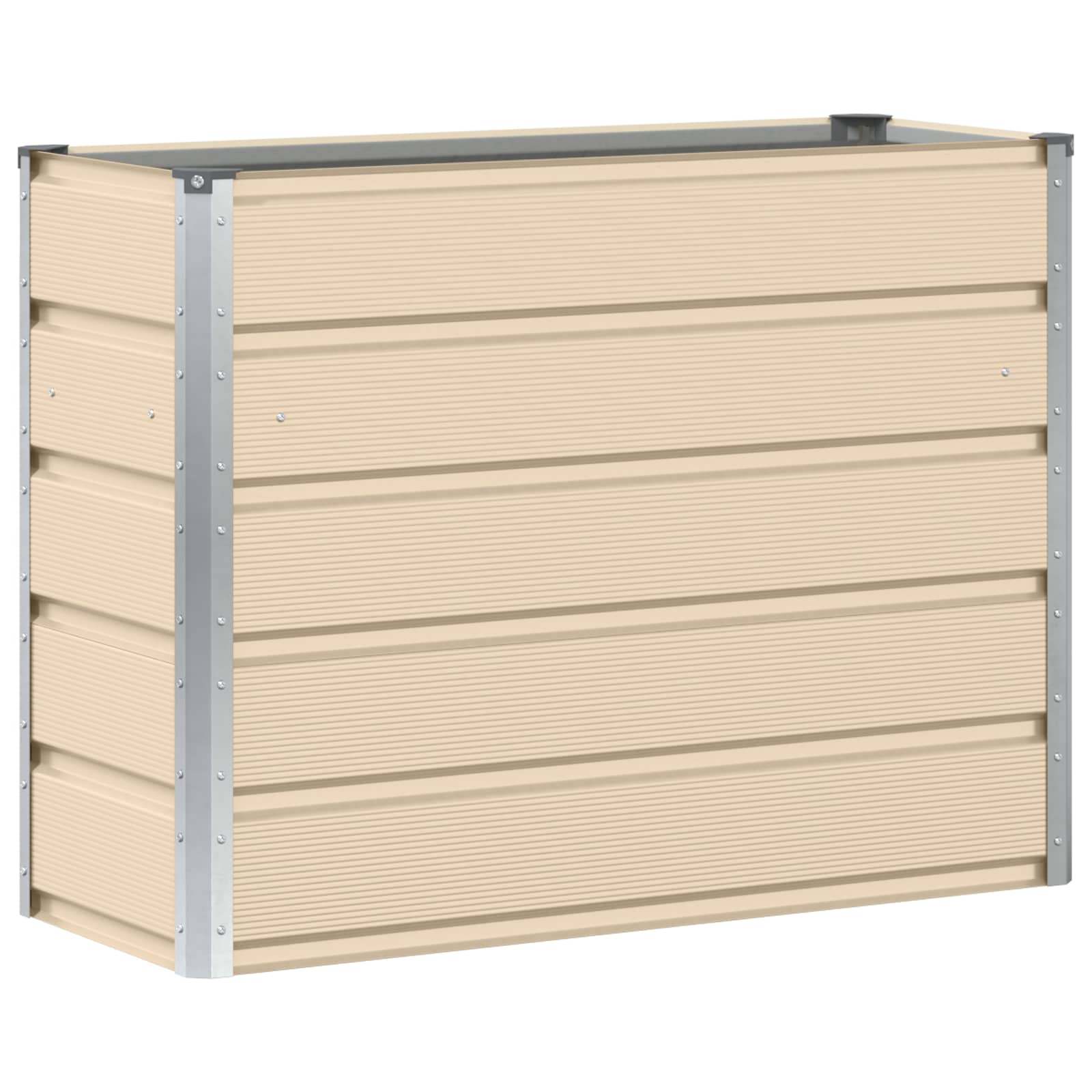 vidaXL Γλάστρα Ελεφαντόδοντο 100 x 40 x 75 cm Ατσάλι - Image 2