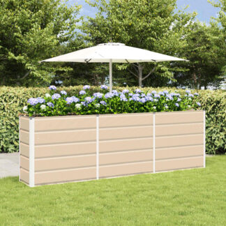 vidaXL Γλάστρα Ελεφαντόδοντο 240 x 40 x 75 εκ. Ατσάλι
