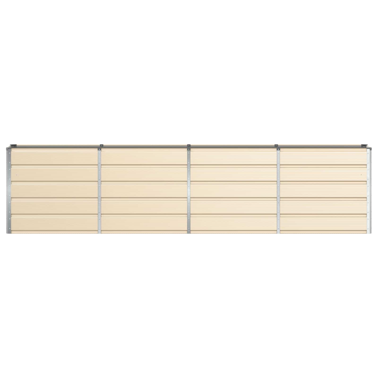 vidaXL Γλάστρα Ελεφαντόδοντο 320 x 40 x 75 εκ. Ατσάλι - Image 4