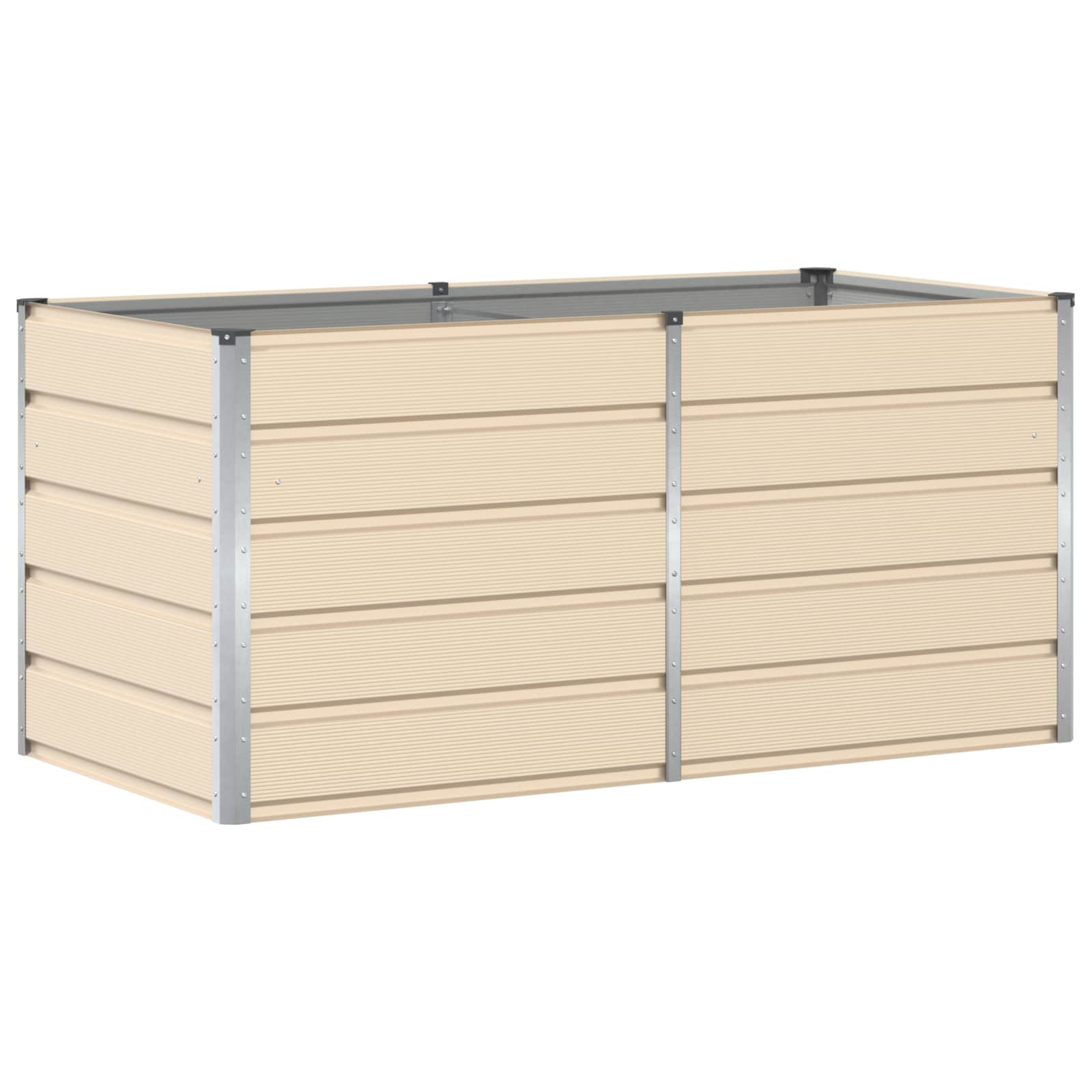 vidaXL Γλάστρα Ελεφαντόδοντο 160 x 80 x 75 cm Ατσάλι - Image 2