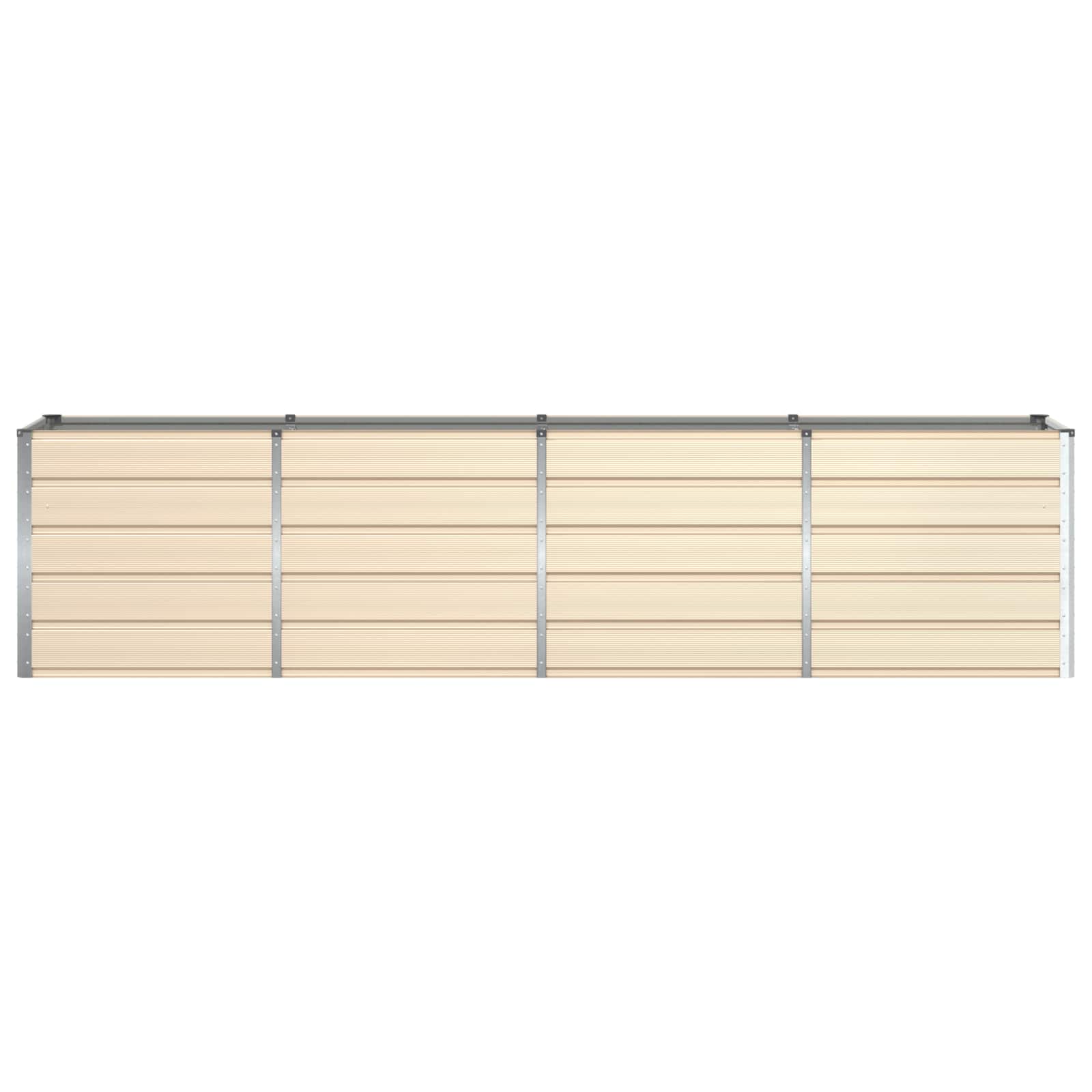 vidaXL Γλάστρα Ελεφαντόδοντο 320 x 80 x 75 εκ. Ατσάλι - Image 4