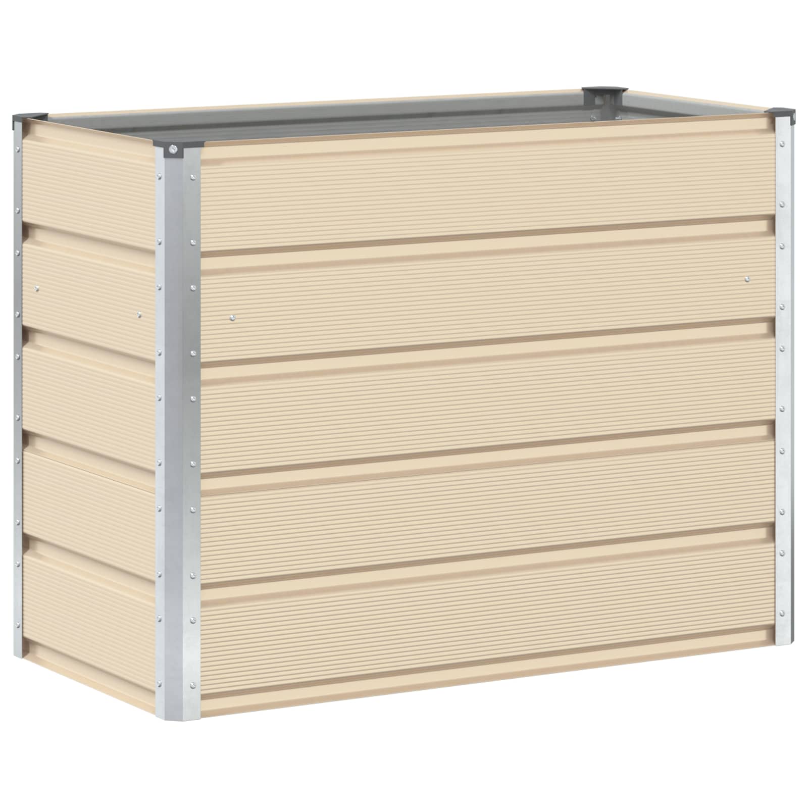 vidaXL Γλάστρα Ελεφαντόδοντο 100 x 50 x 75 cm Επικαλυμμένος Χάλυβας - Image 2