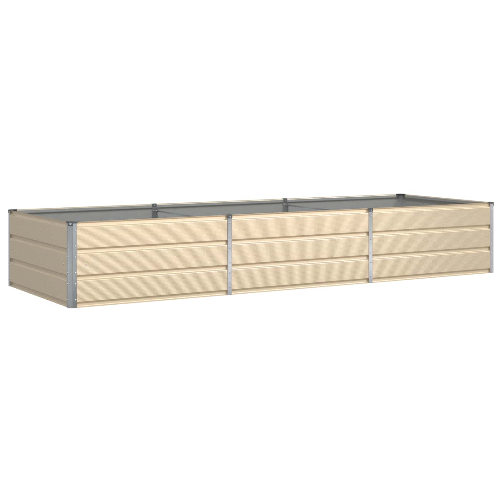 vidaXL Γλάστρα Ελεφαντόδοντο 290 x 100 x 45 εκ Γαλβανισμένος Χάλυβας - Image 2