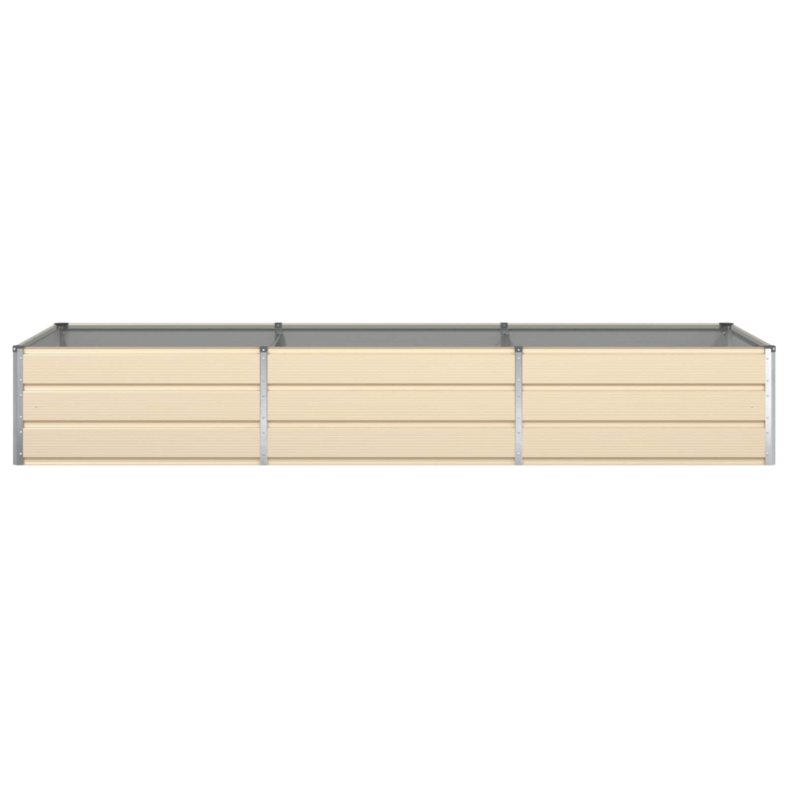 vidaXL Γλάστρα Ελεφαντόδοντο 290 x 100 x 45 εκ Γαλβανισμένος Χάλυβας - Image 5