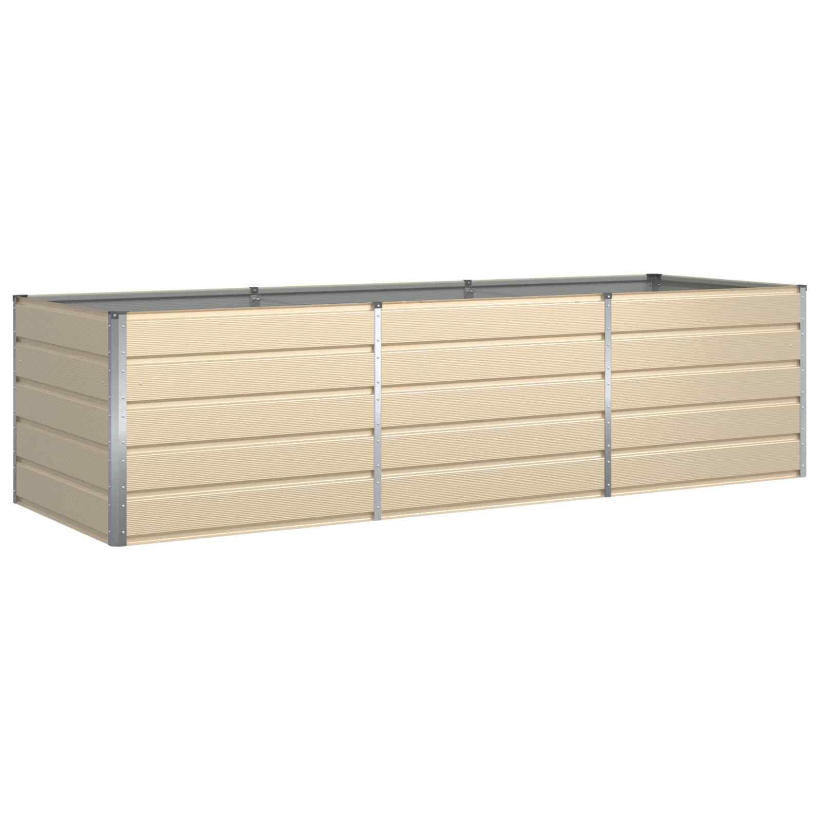 vidaXL Γλάστρα Ελεφαντόδοντο 290 x 100 x 75 εκ Γαλβανισμένος Χάλυβας - Image 2
