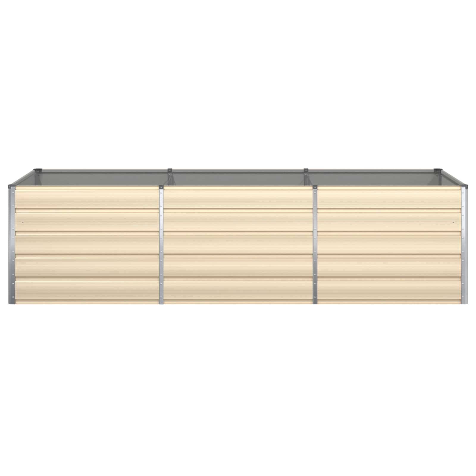 vidaXL Γλάστρα Ελεφαντόδοντο 290 x 100 x 75 εκ Γαλβανισμένος Χάλυβας - Image 5