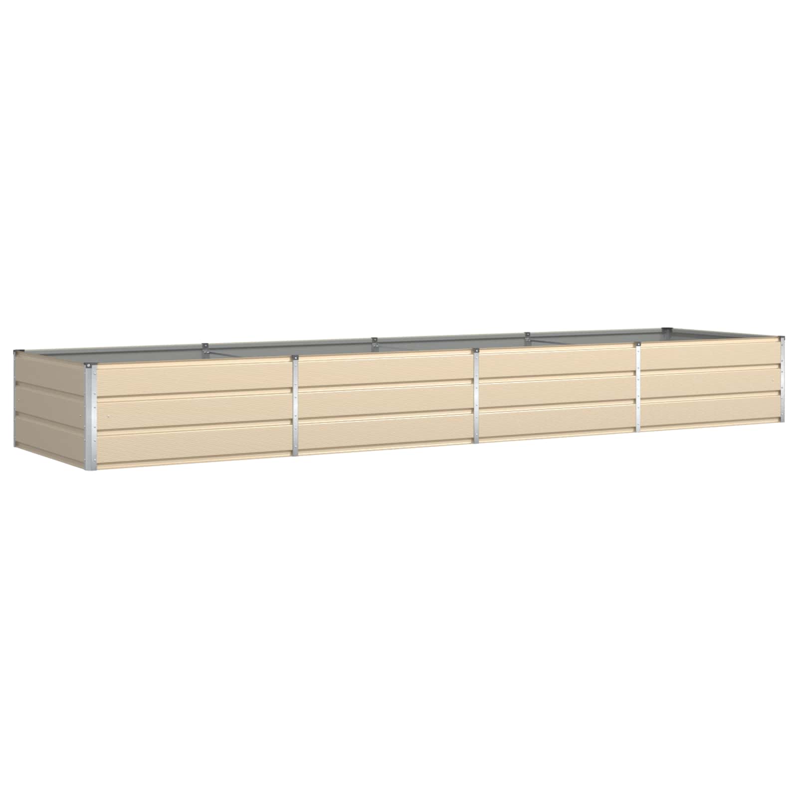 vidaXL Γλάστρα Ελεφαντόδοντο 385 x 100 x 45 εκ Γαλβανισμένος Χάλυβας - Image 2