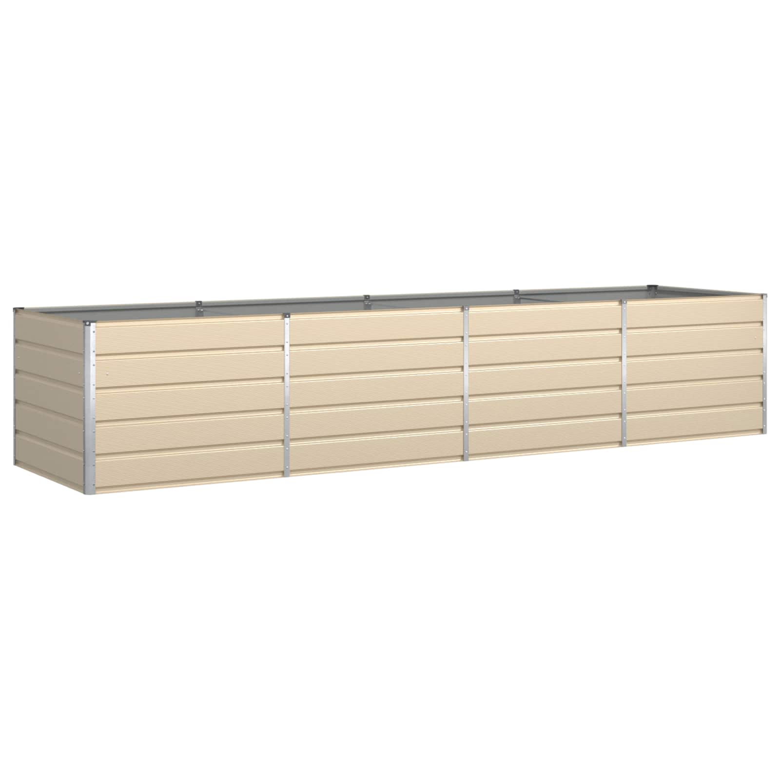 vidaXL Γλάστρα Ελεφαντόδοντο 385 x 100 x 75 εκ Γαλβανισμένος Χάλυβας - Image 2