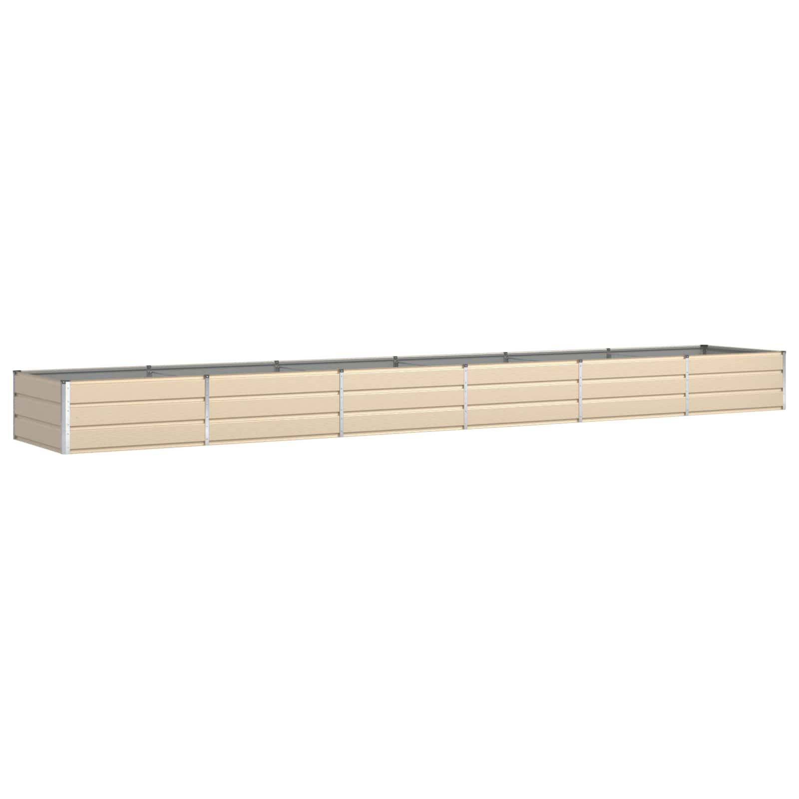 vidaXL Γλάστρα Ελεφαντόδοντο 580 x 100 x 45 εκ Γαλβανισμένος Χάλυβας - Image 2