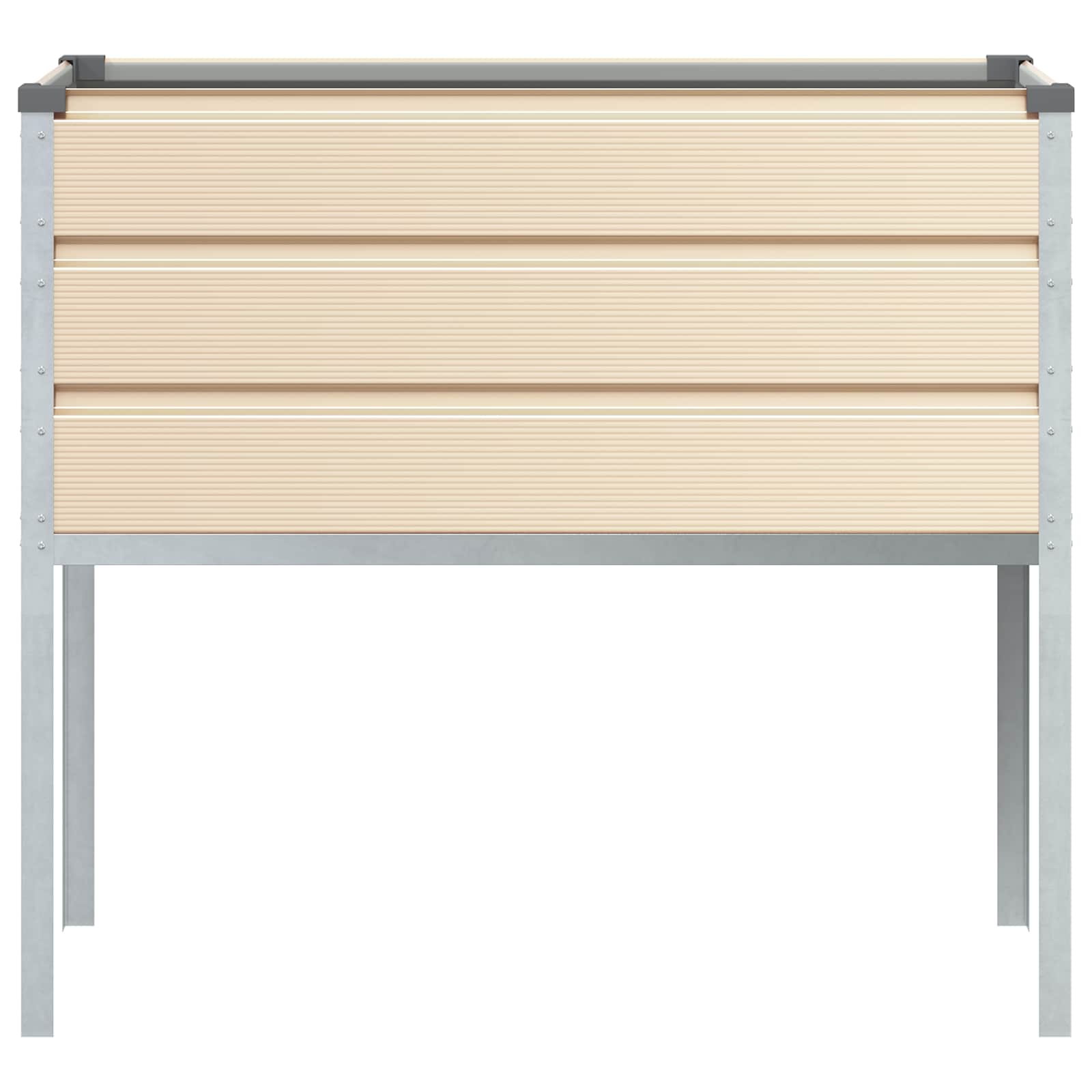 vidaXL Γλάστρα Ελεφαντόδοντο 100 x 45 x 90 εκ. Επικαλυμμένος Χάλυβας - Image 4