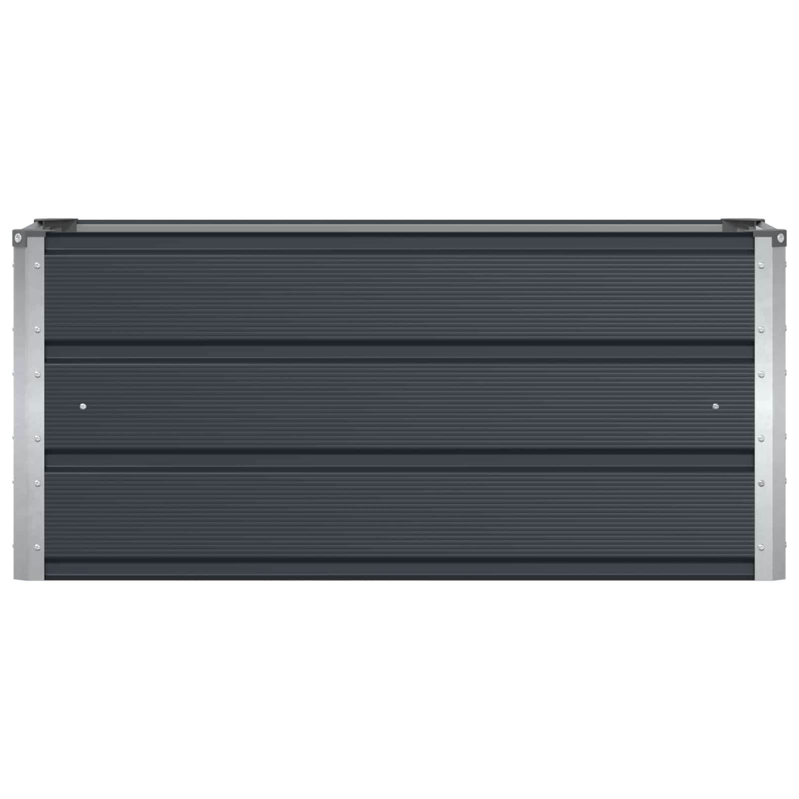 vidaXL Γλάστρα Ανθρακί 100 x 40 x 45 cm Ατσάλι - Image 4