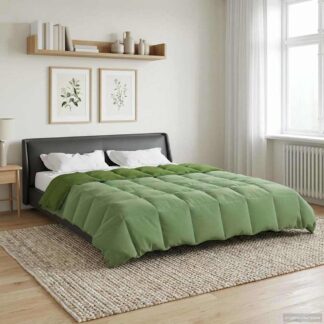 vidaXL Κουβέρτα ολόκληρου του χρόνου 220 x 240 cm 4 Εποχές Πράσινο