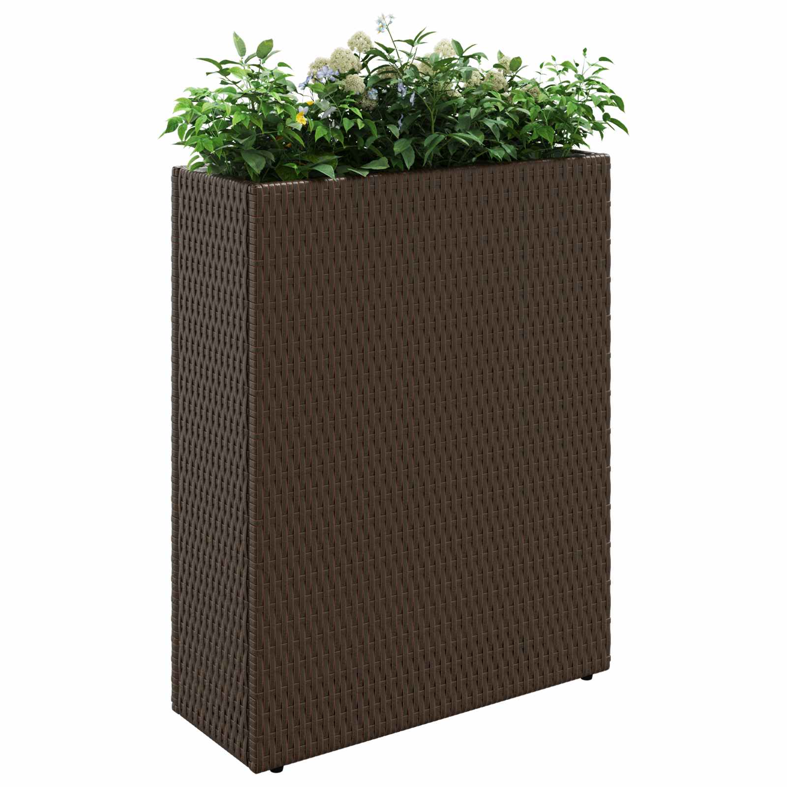 vidaXL Ψηλός γλάστρα 55 x 22 x 70 εκ Ναι - Image 3