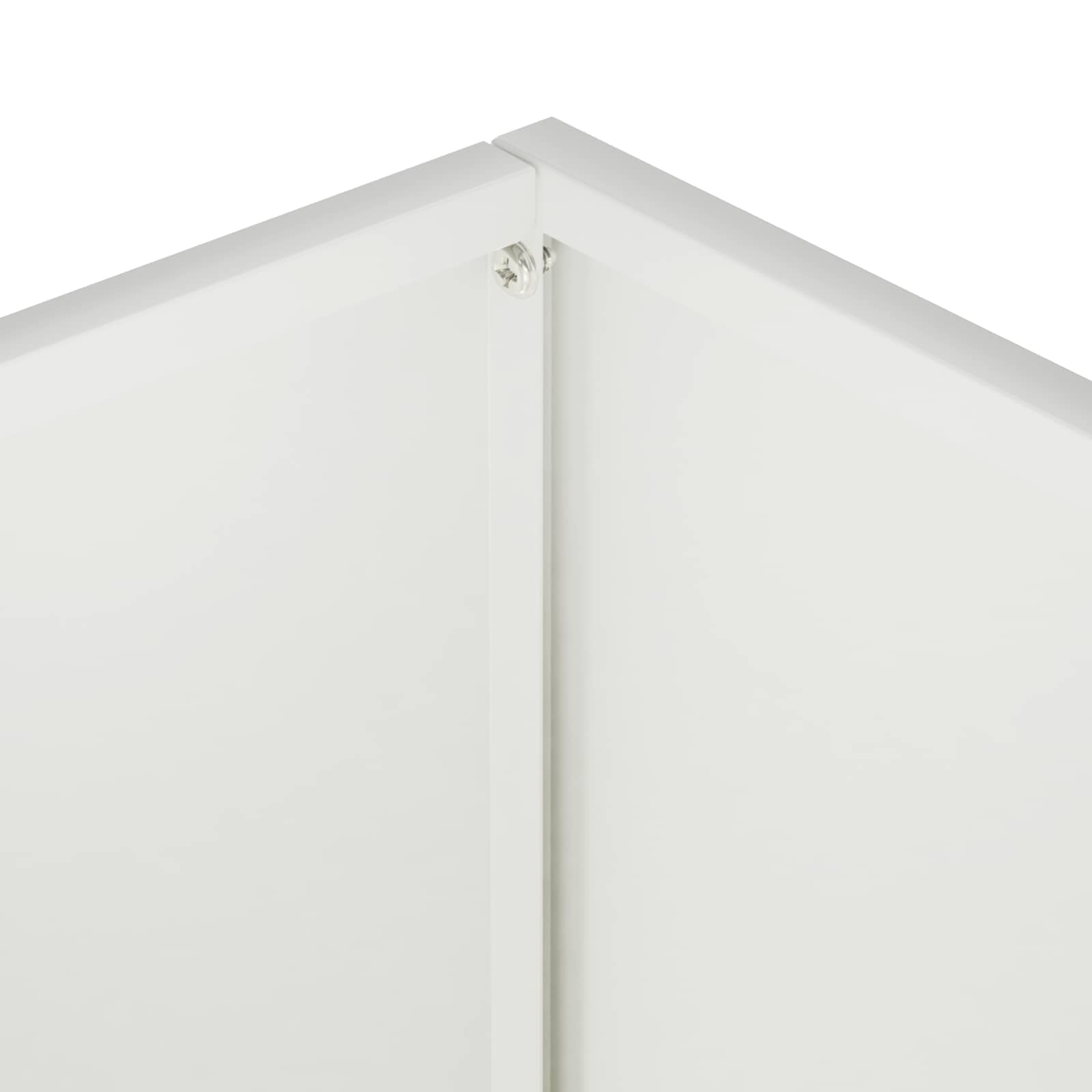 vidaXL Γλάστρα Κήπου Λευκό 25 x 25 x 25 cm Ψυχρής έλασης χάλυβας - Image 5
