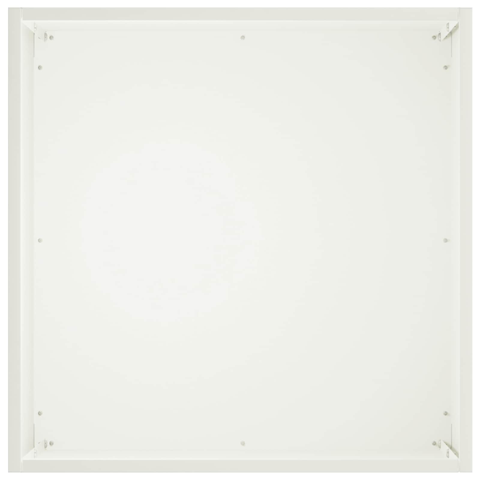 vidaXL Γλάστρα Κήπου Λευκό 25 x 25 x 25 cm Ψυχρής έλασης χάλυβας - Image 4
