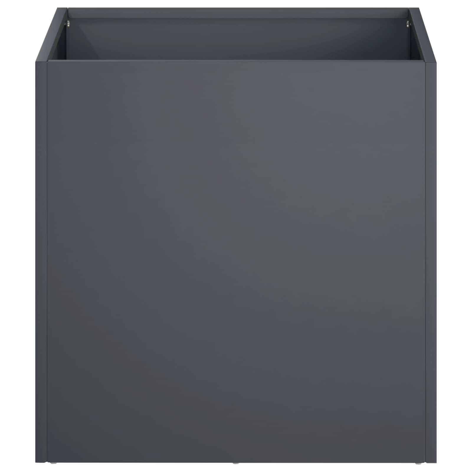 vidaXL Γλάστρα Κήπου Ανθρακί 35 x 35 x 35 cm Ψυχρής έλασης χάλυβας - Image 3