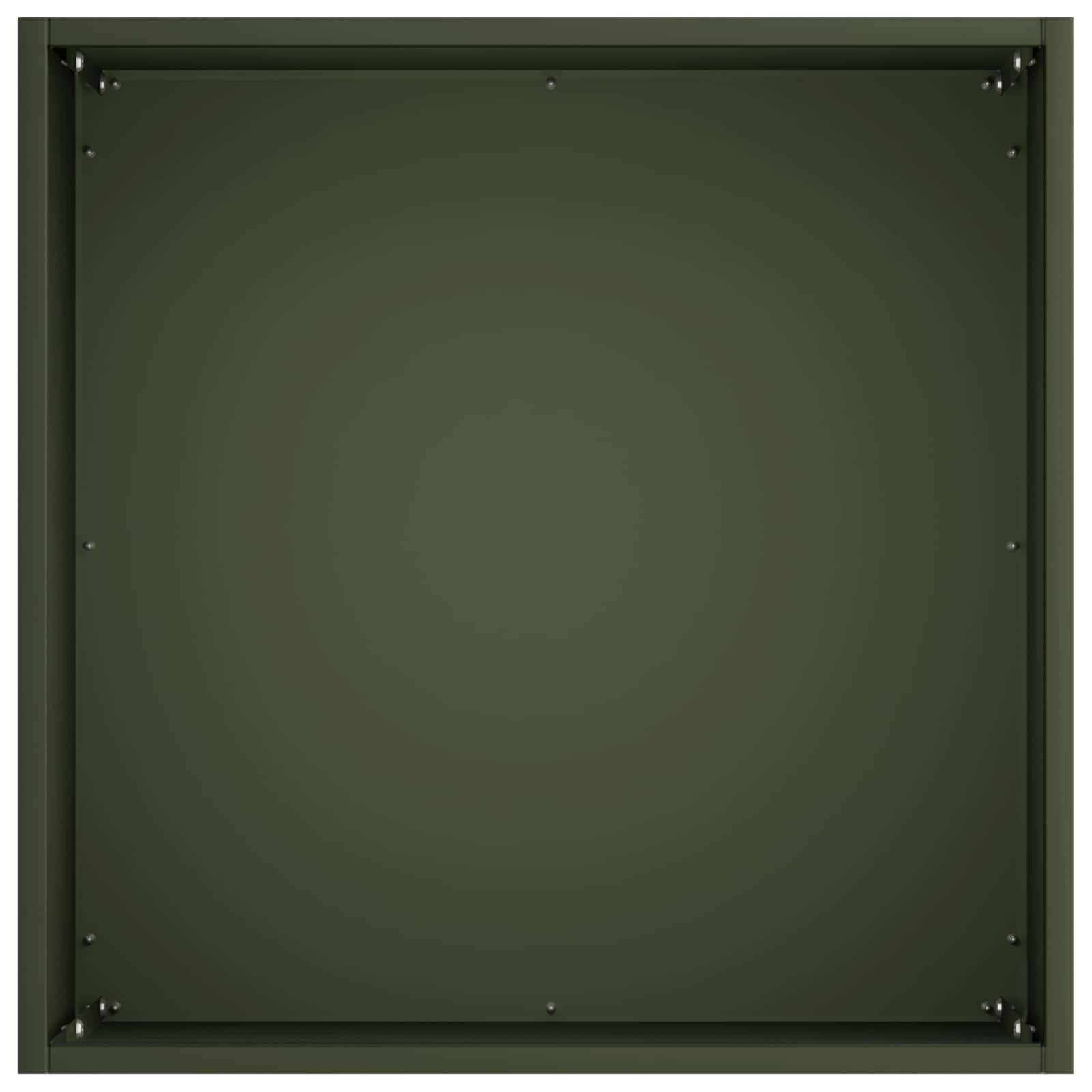 vidaXL Γλάστρα Κήπου 2 τμχ. Λαδί 35 x 35 x 35 cm Ψυχρής έλασης χάλυβας - Image 5