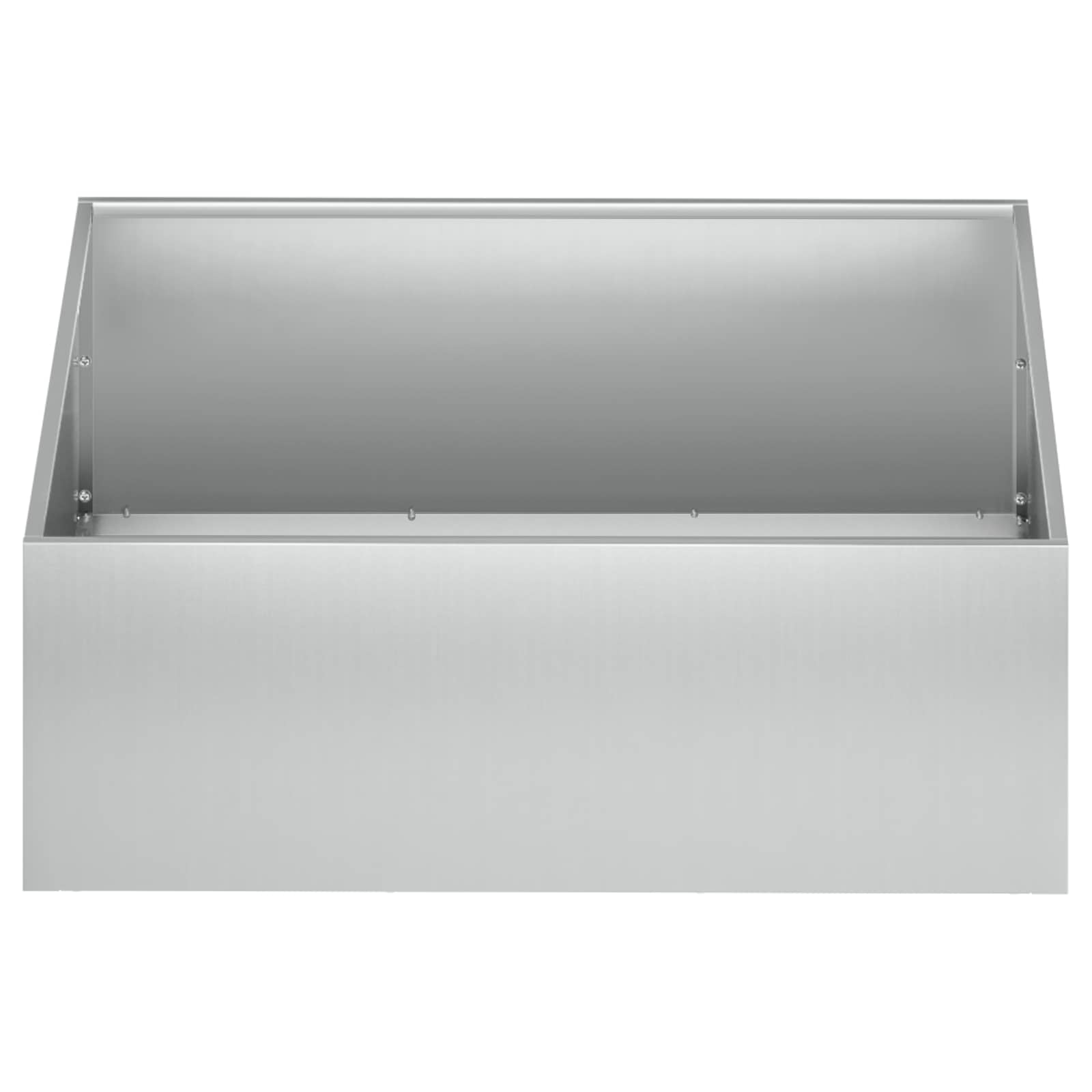 vidaXL Γλάστρα Κήπου 2 τμχ. Ασημί 60 x 60 x 20 εκ - Image 4