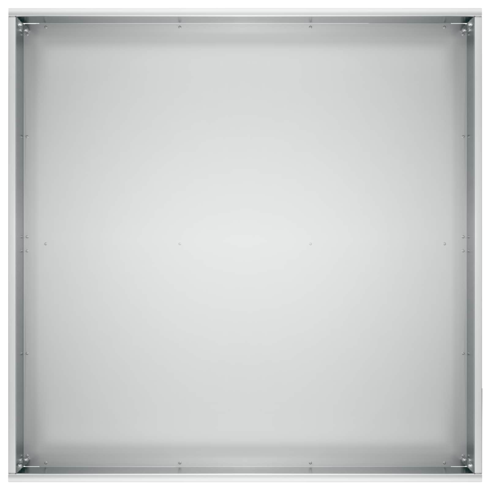 vidaXL Γλάστρα Κήπου 2 τμχ. Ασημί 60 x 60 x 20 εκ - Image 5