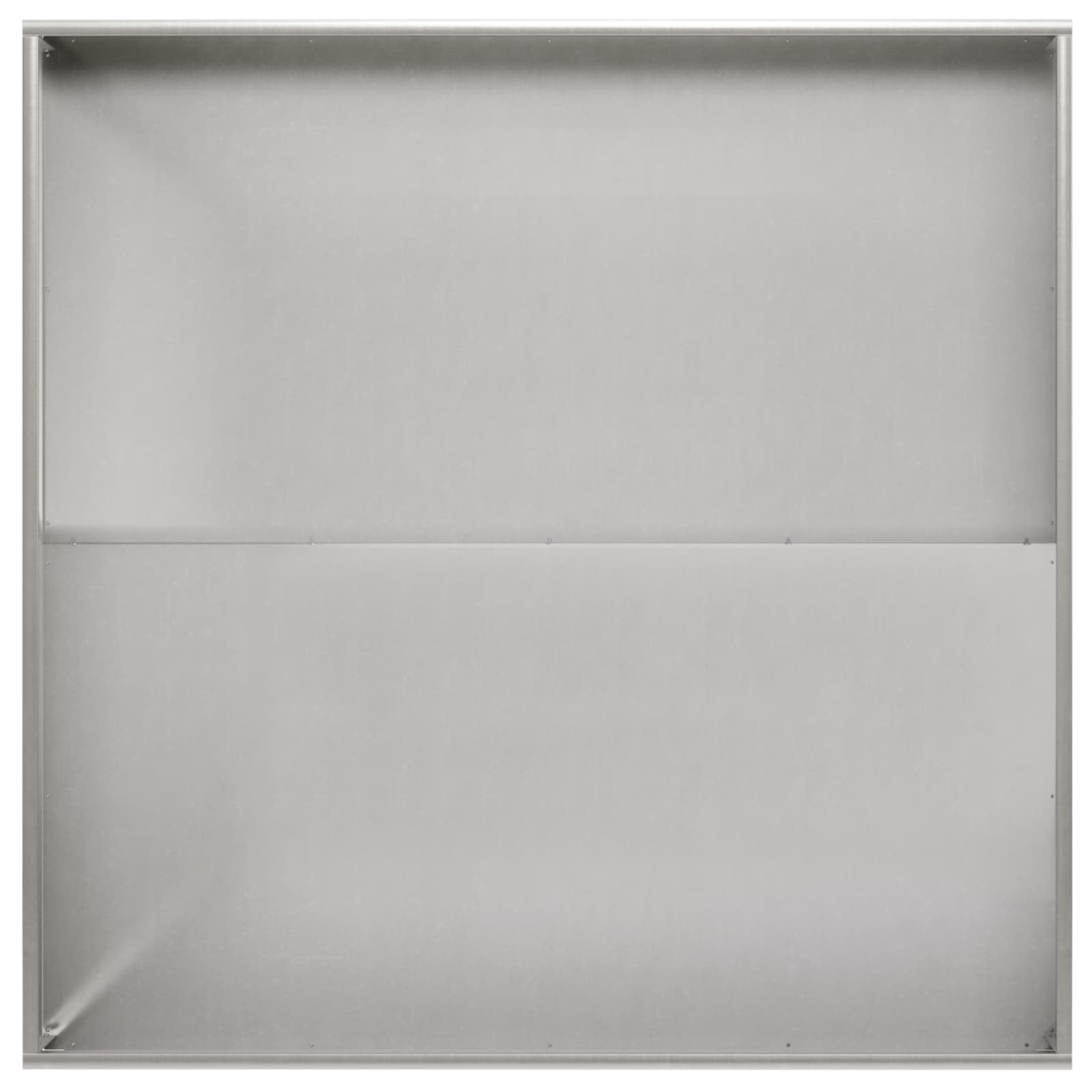 vidaXL Γλάστρα Κήπου Ασημί 80 x 80 x 20 cm Ανοξείδωτο Ατσάλι - Image 4