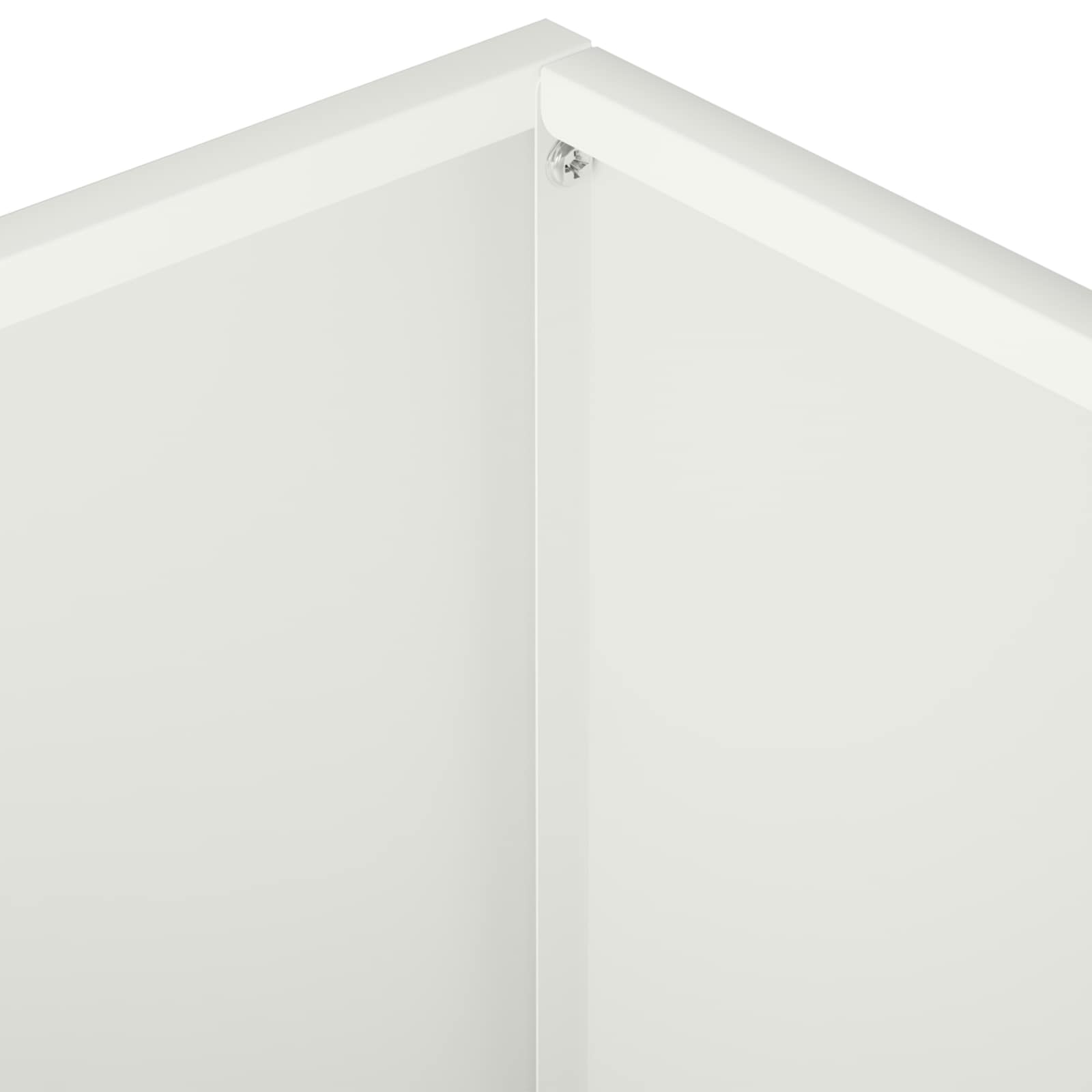 vidaXL Γλάστρα Κήπου Λευκό 60 x 60 x 30 cm Ψυχρής έλασης χάλυβας - Image 5