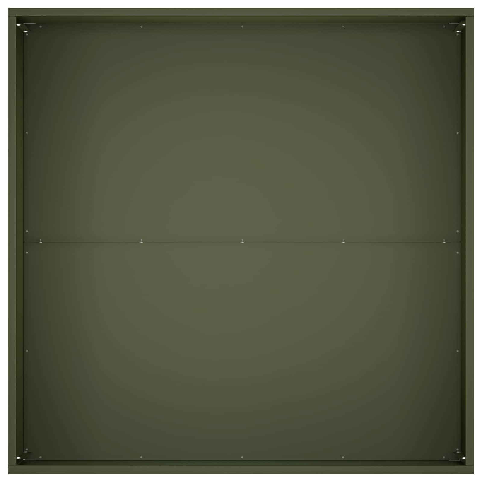 vidaXL Γλάστρα Κήπου 2 τμχ. Λαδί 60 x 60 x 40 cm Ψυχρής έλασης χάλυβας - Image 5