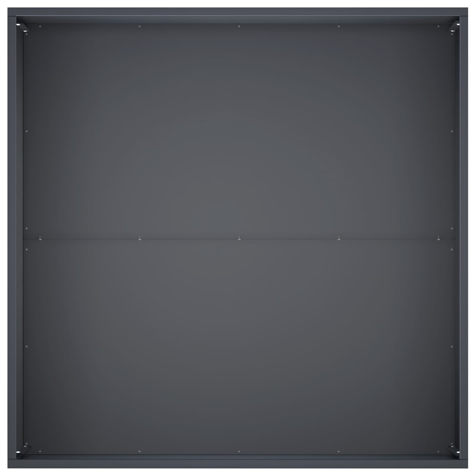 vidaXL Γλάστρα Κήπου 2 τμχ. Ανθρακί 100 x 100 x 40 cm - Image 5