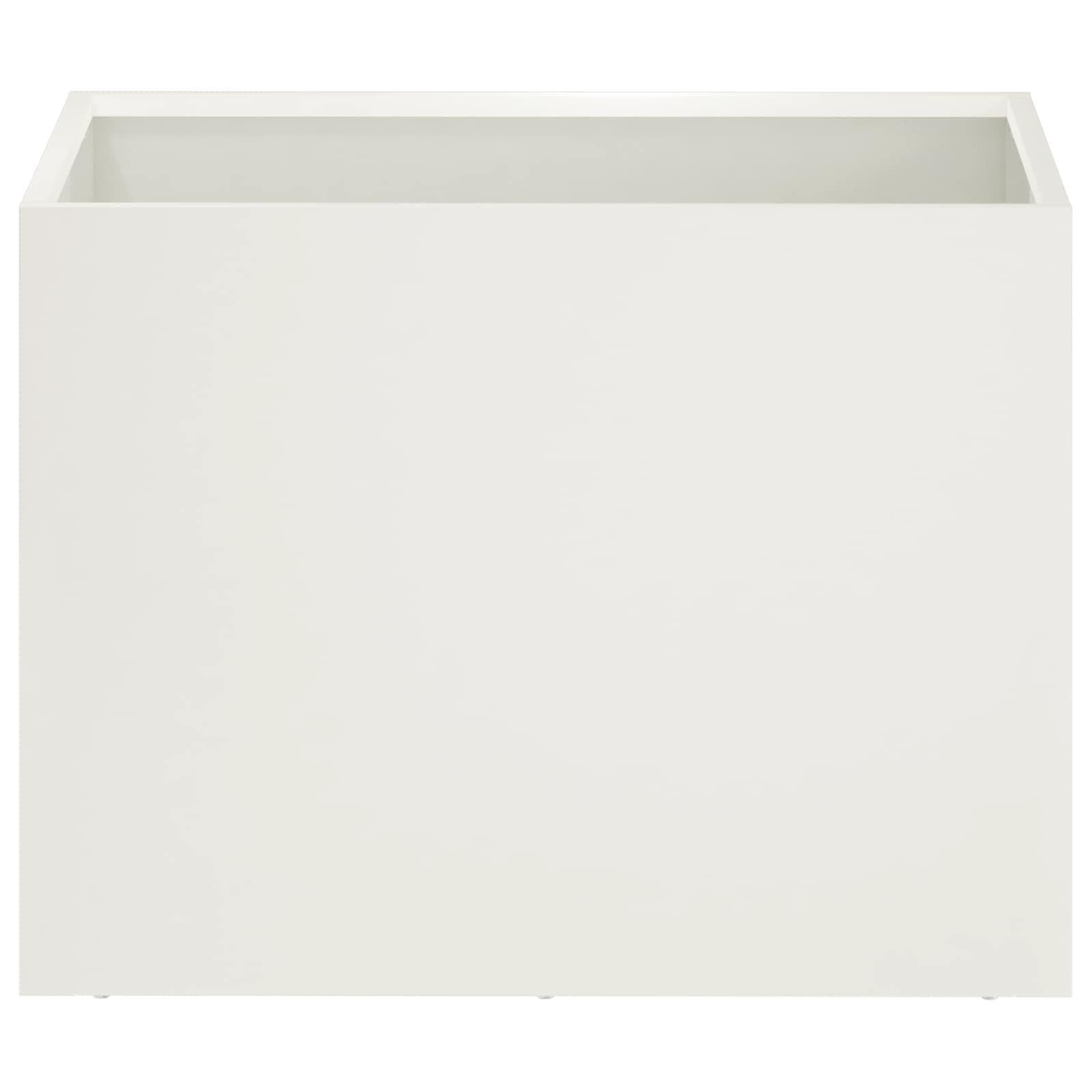 vidaXL Γλάστρα Κήπου 2 τμχ. Λευκό 40 x 30 x 30 εκ - Image 4