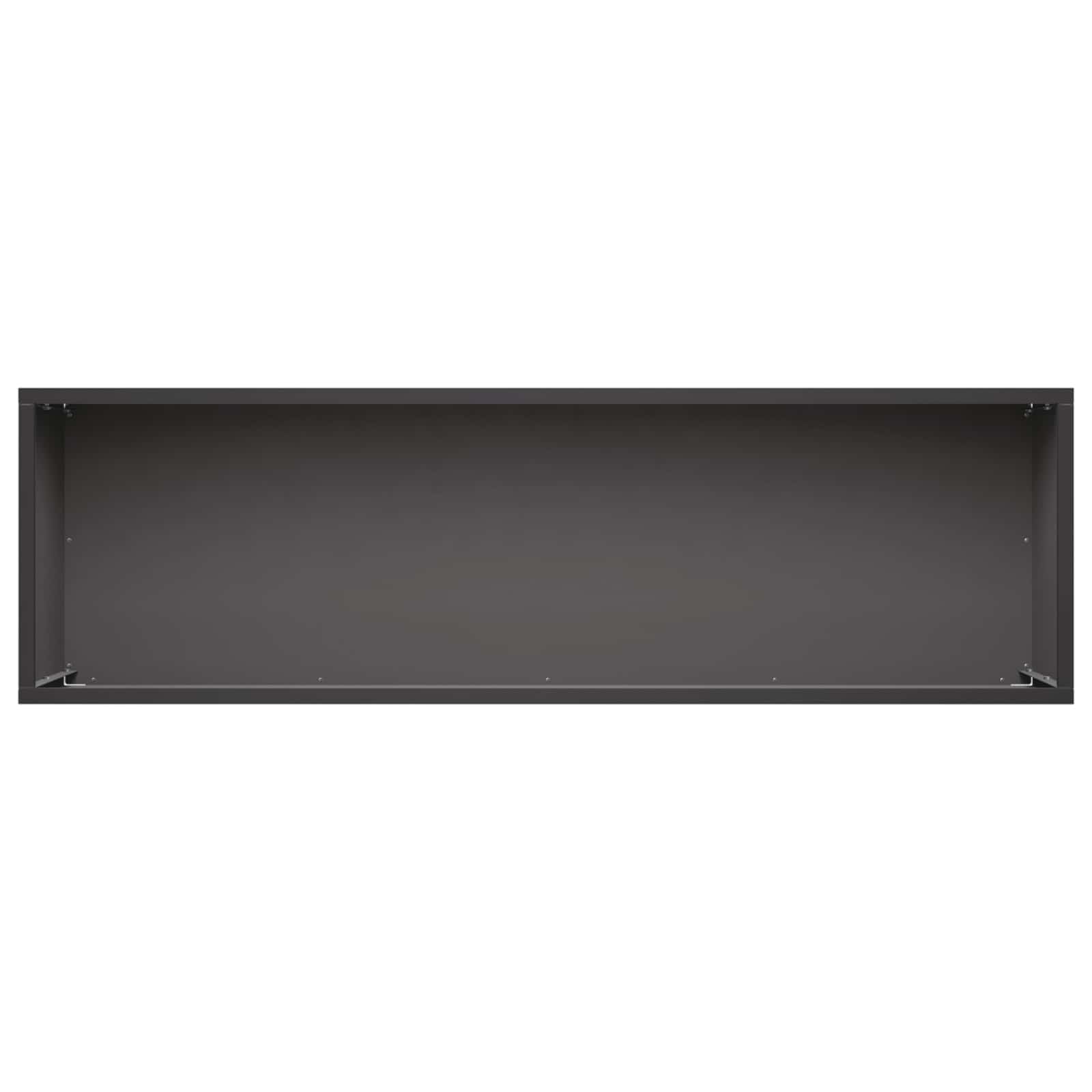 vidaXL Γλάστρα Κήπου Μαύρο 100 x 30 x 30 cm Ψυχρής έλασης χάλυβας - Image 4