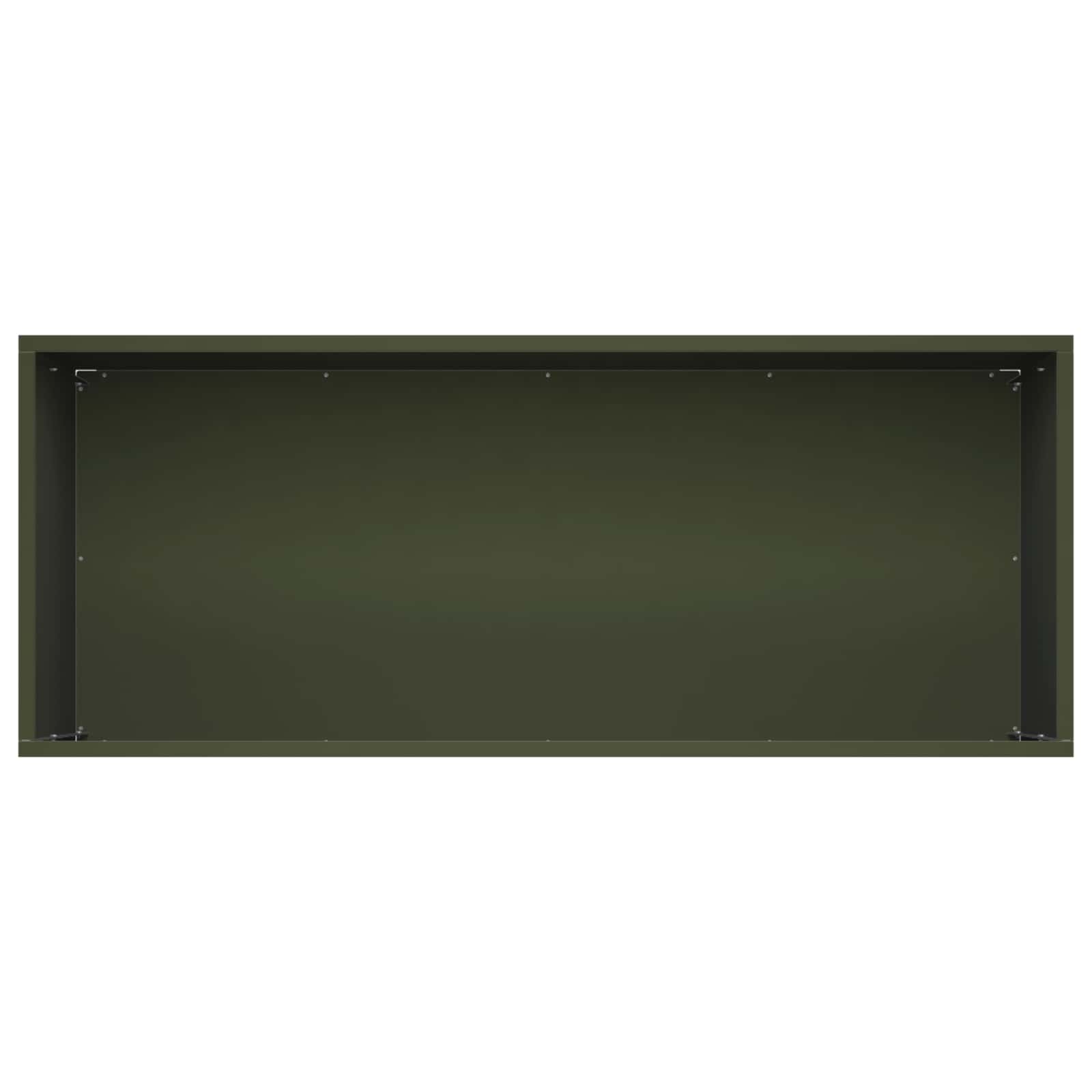 vidaXL Γλάστρα Κήπου 2 τμχ. Λαδί 100 x 40 x 40 cm - Image 5